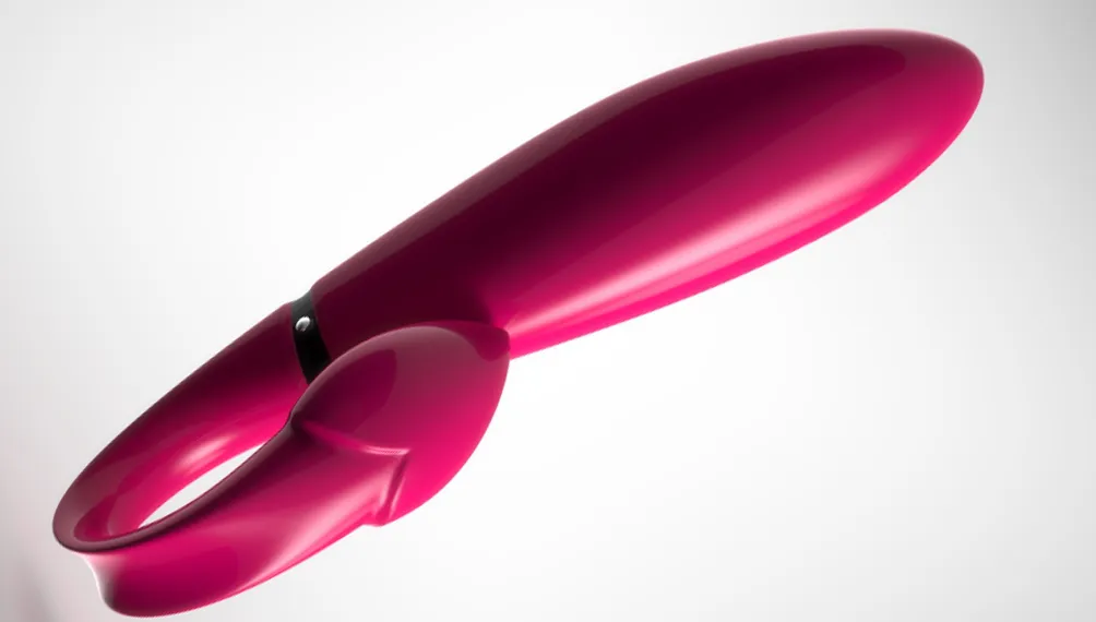 Magenta render of the Blue Dreams Feather personal massager