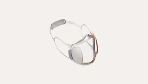 Huami Amazfit Aeri transparent face mask concept render
