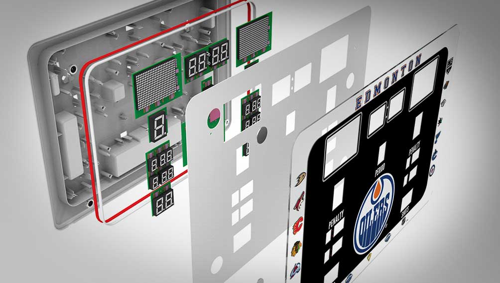 iot scoreboard exploded view