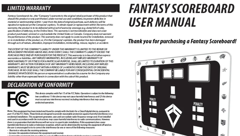user manual