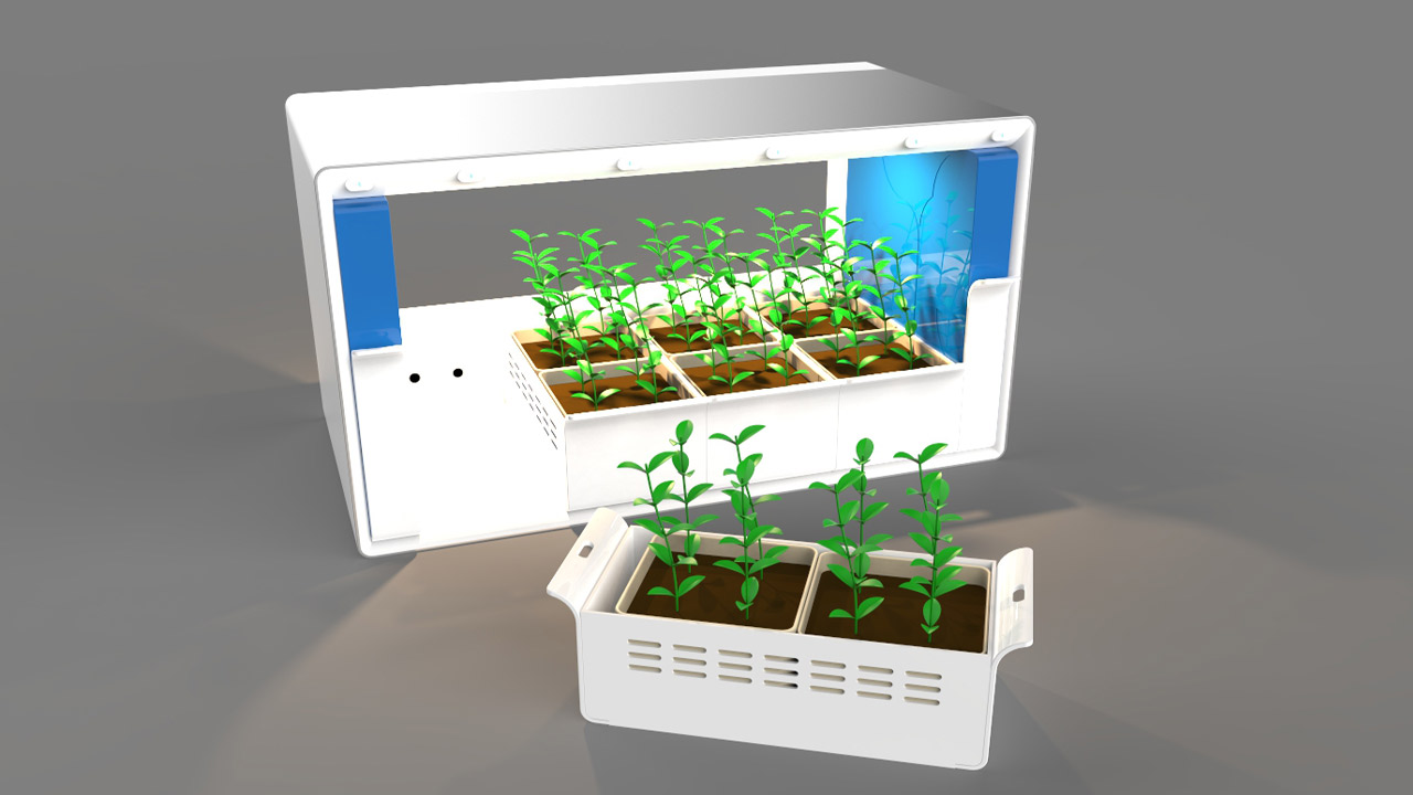 micro farm render